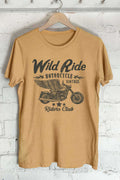 Wild Ride Motorcycle Graphic Tshirts