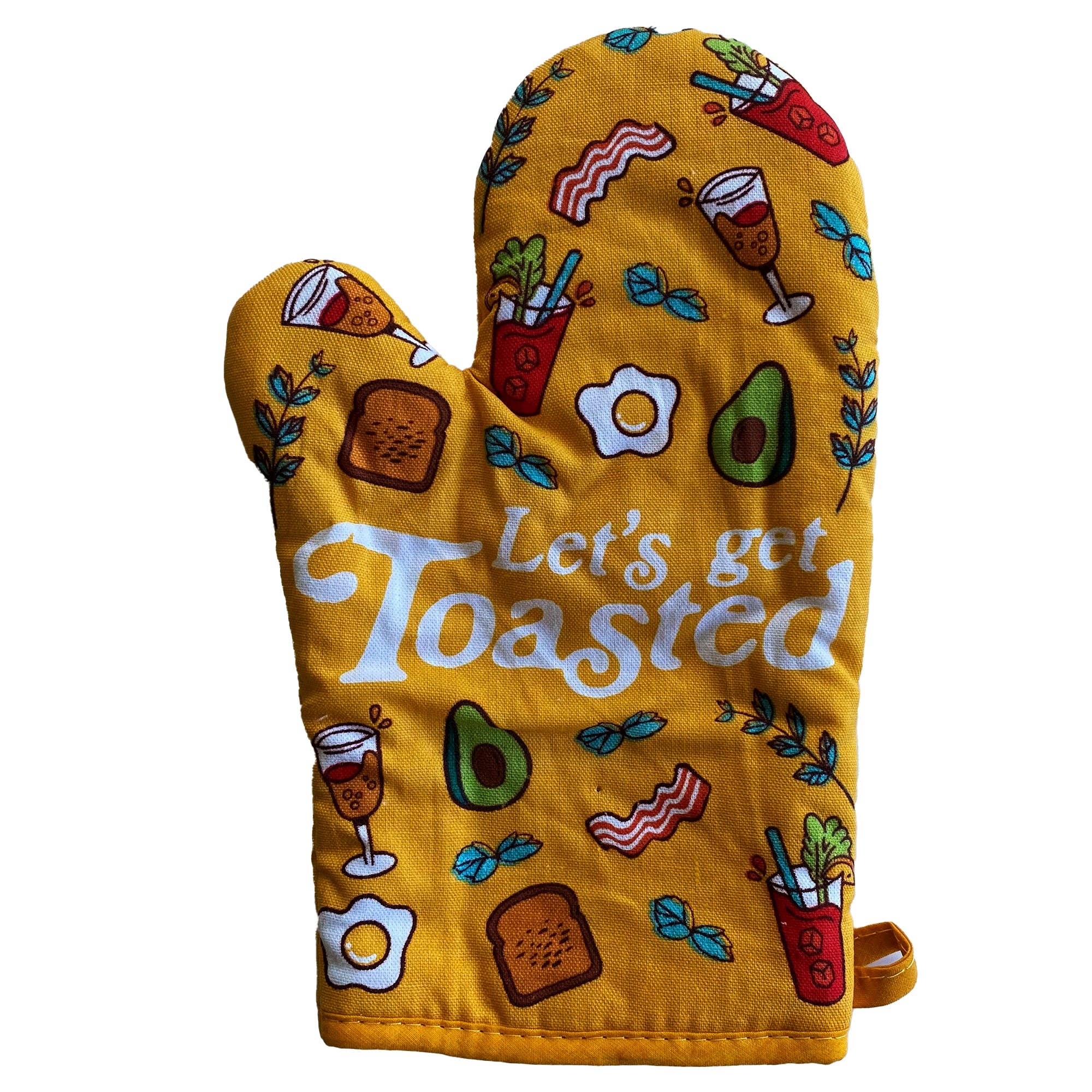 Let's Get Toasted Oven Mitt Bakeware