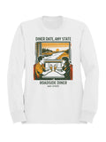 Roadtrip USA Diner Date Roadside Adventure Men's Sweatshirt
