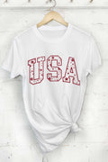 USA Star Graphic Tshirts