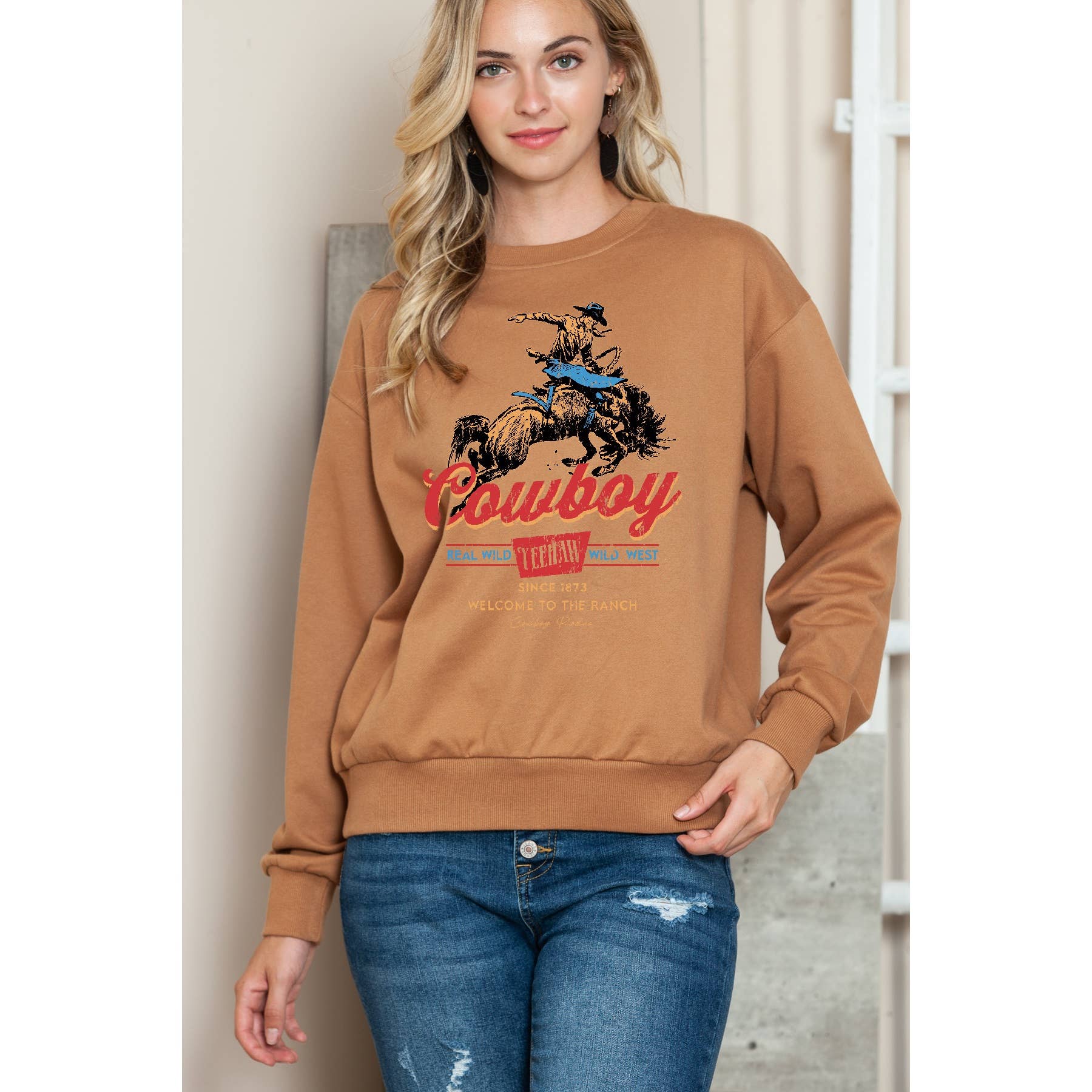 Cowboy - Crewneck Sweatshirt