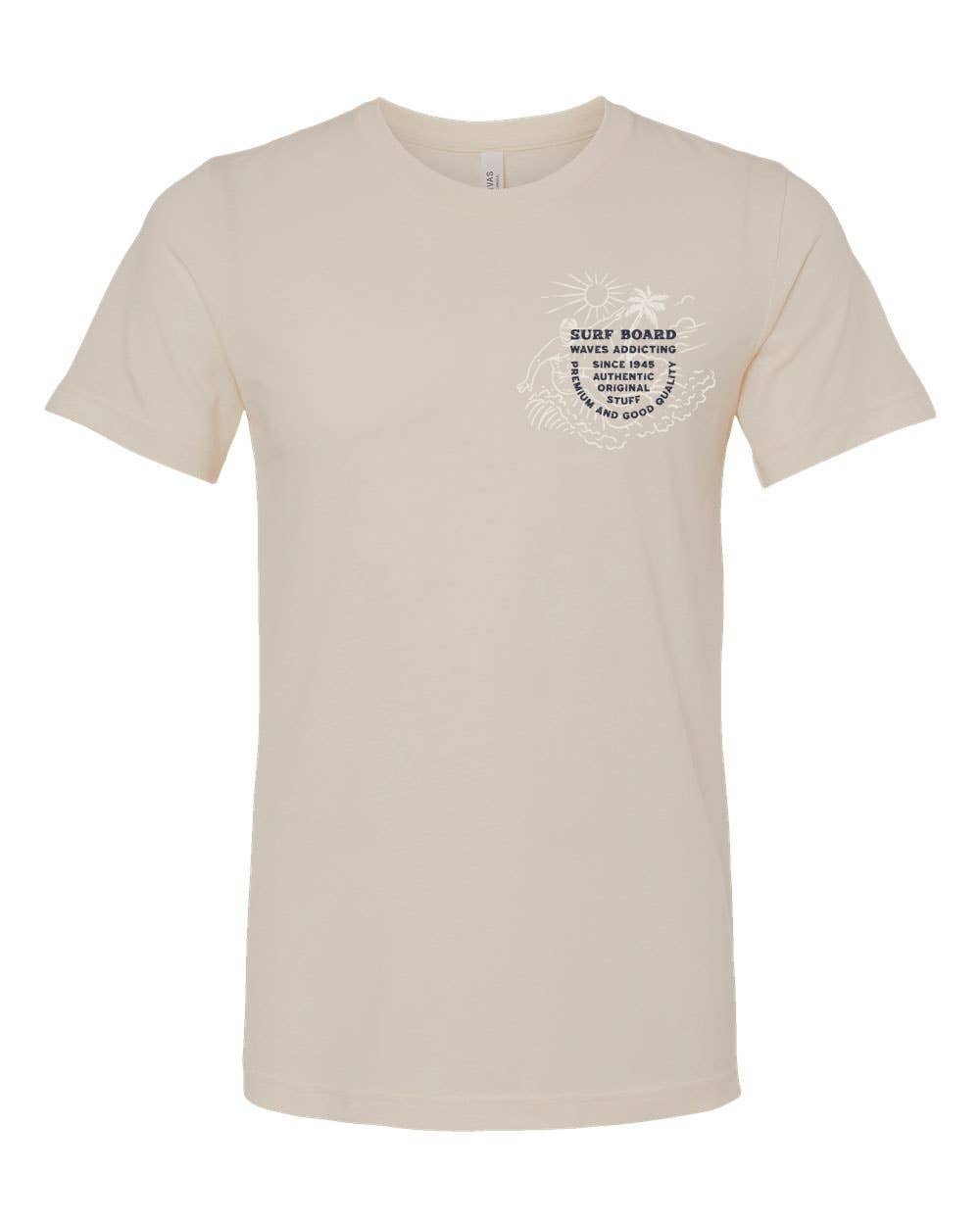 The Surf Tee - Customizable Graphic Tee Coastal Beach
