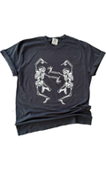 Skeleton Dance Battle Halloween Tee