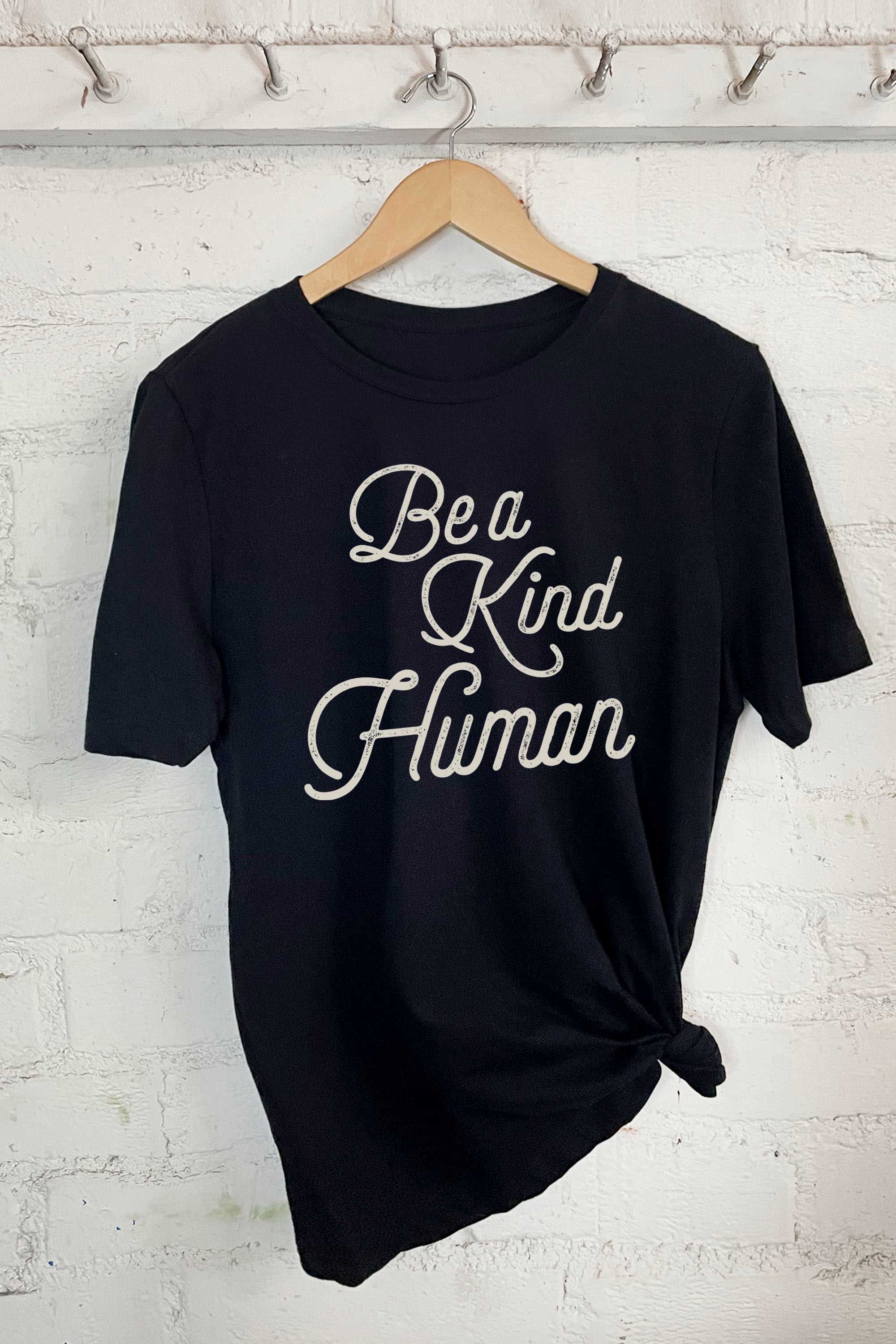Be A Kind Human -Oversized Top