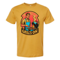 I Turn Grill's On / Grilling Bbq T-Shirt Multi Color Print