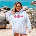 Hibiscus Hoodie | Front & Back Print | Tropical
