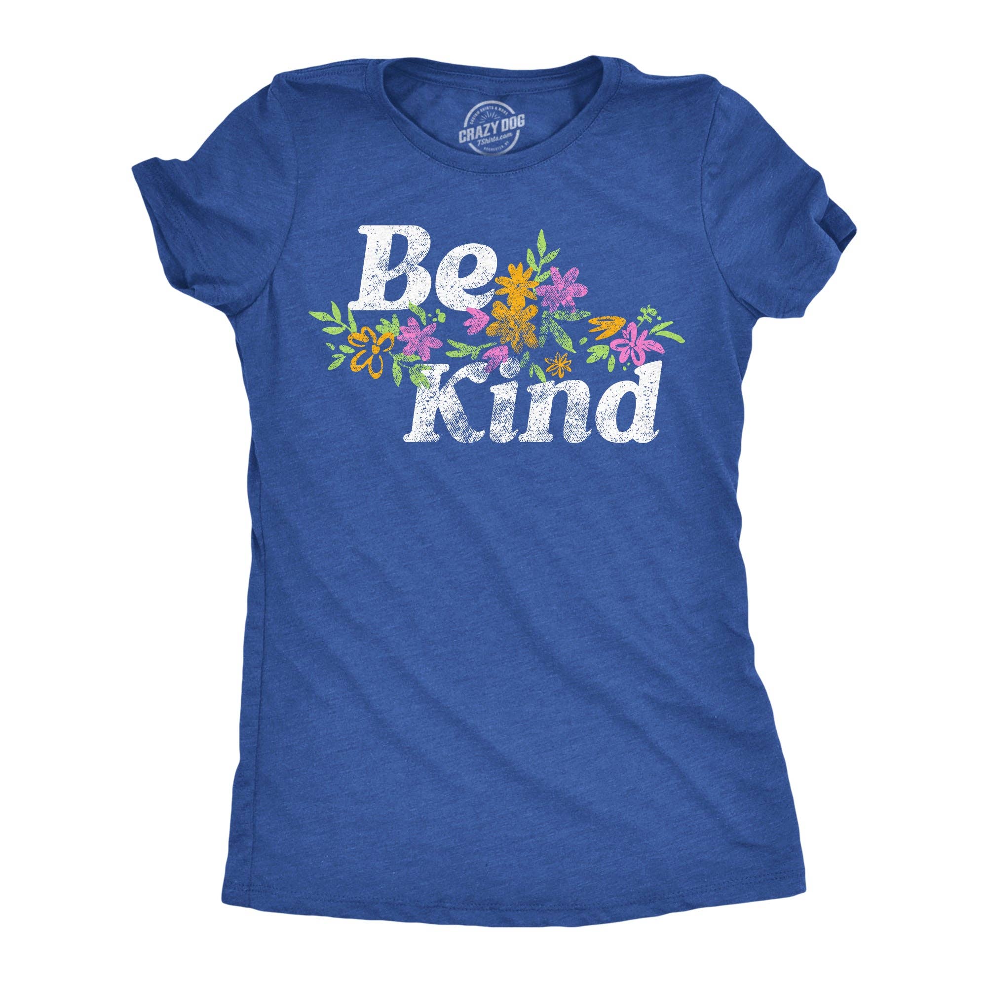 Be Kind Floral Women's T Shirt