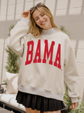 Bama Tall Boy Gray Reversible Mock Neck Sweatshirt