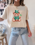 St. Patricks Day Tee, Teddy Bear, Graphic Apparel