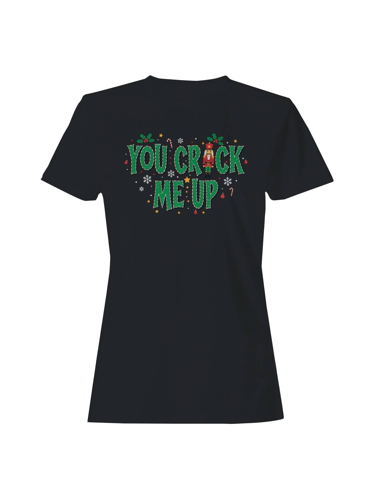Festive Nutcracker Humor Design Women's T-Shirt
