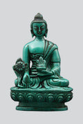 Green Medicine Buddha Resin Statue (CL-200)