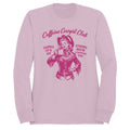 Cowgirl Coffee Club  Women's Sweatshirt Light Pink