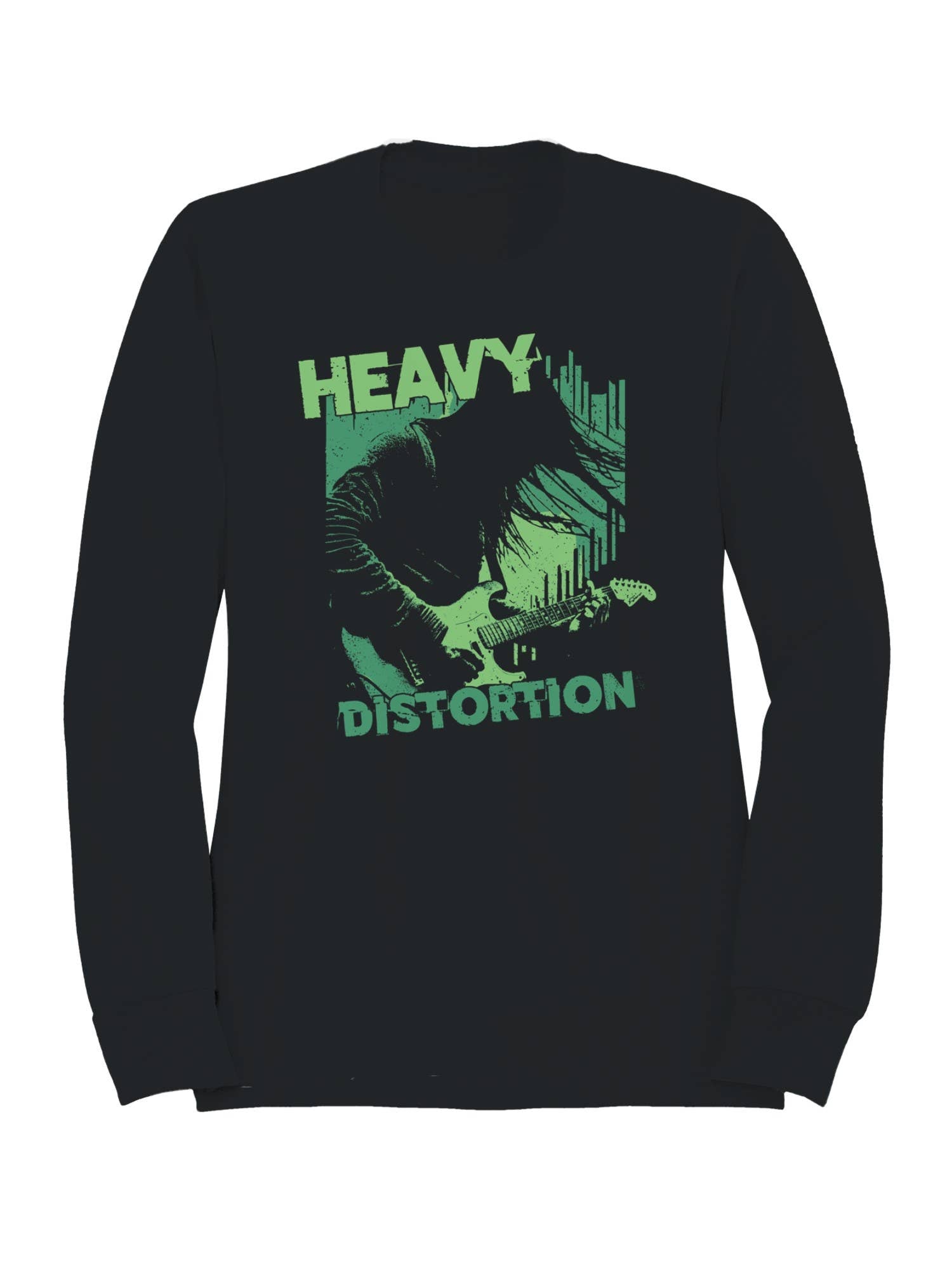 Heavy Distortion Guitar Art Men's Sweatshirt