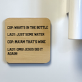 Jesus Did It Again Magnet/Drink Coaster
