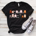 Pig Breeds T-Shirt - Animal Lovers Tees- Farm Animals Tees