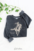 Hold Your Horses Mineral Graphic Sweatshirt