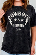 Cowboys Country Music Mineral Graphic Tshirts