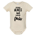 Breakin' Hearts and Blastin' Farts Baby Onesie