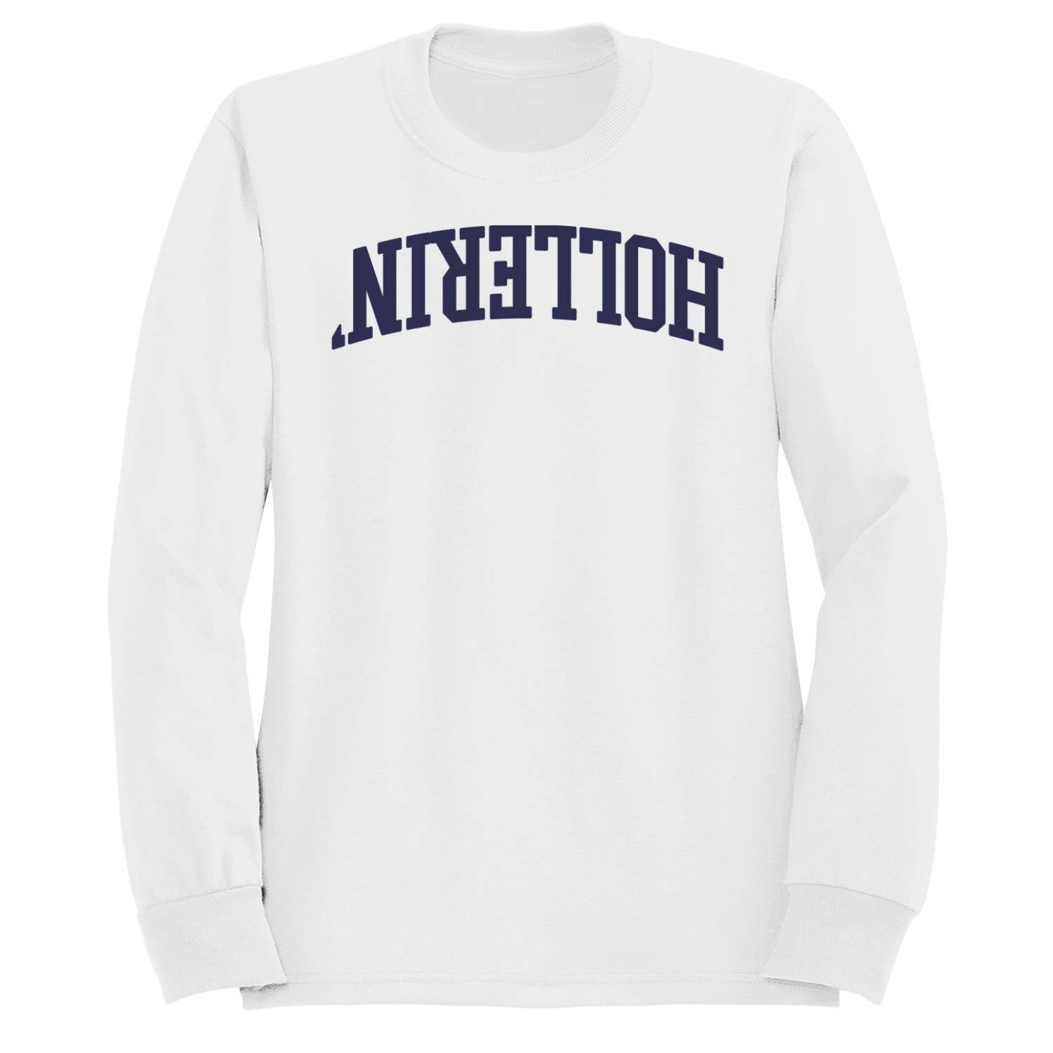 Holterin Retro Arched Lettering Women's Sweatshirt