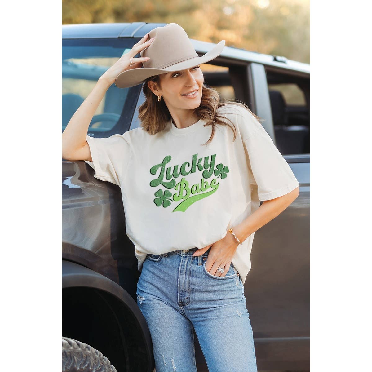 Lucky Babe Graphic Tee