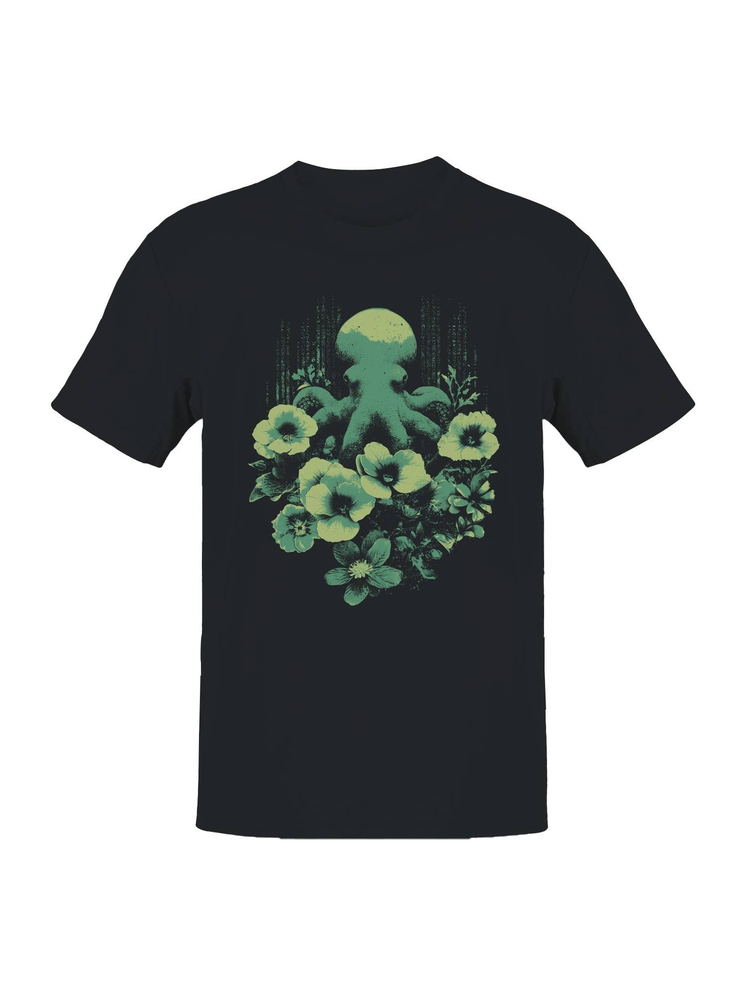 Octopus Blossom Symphony Men's T-Shirt