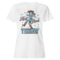 Hell Yeah Yeehaw Cowgirl Women's T-Shirt White