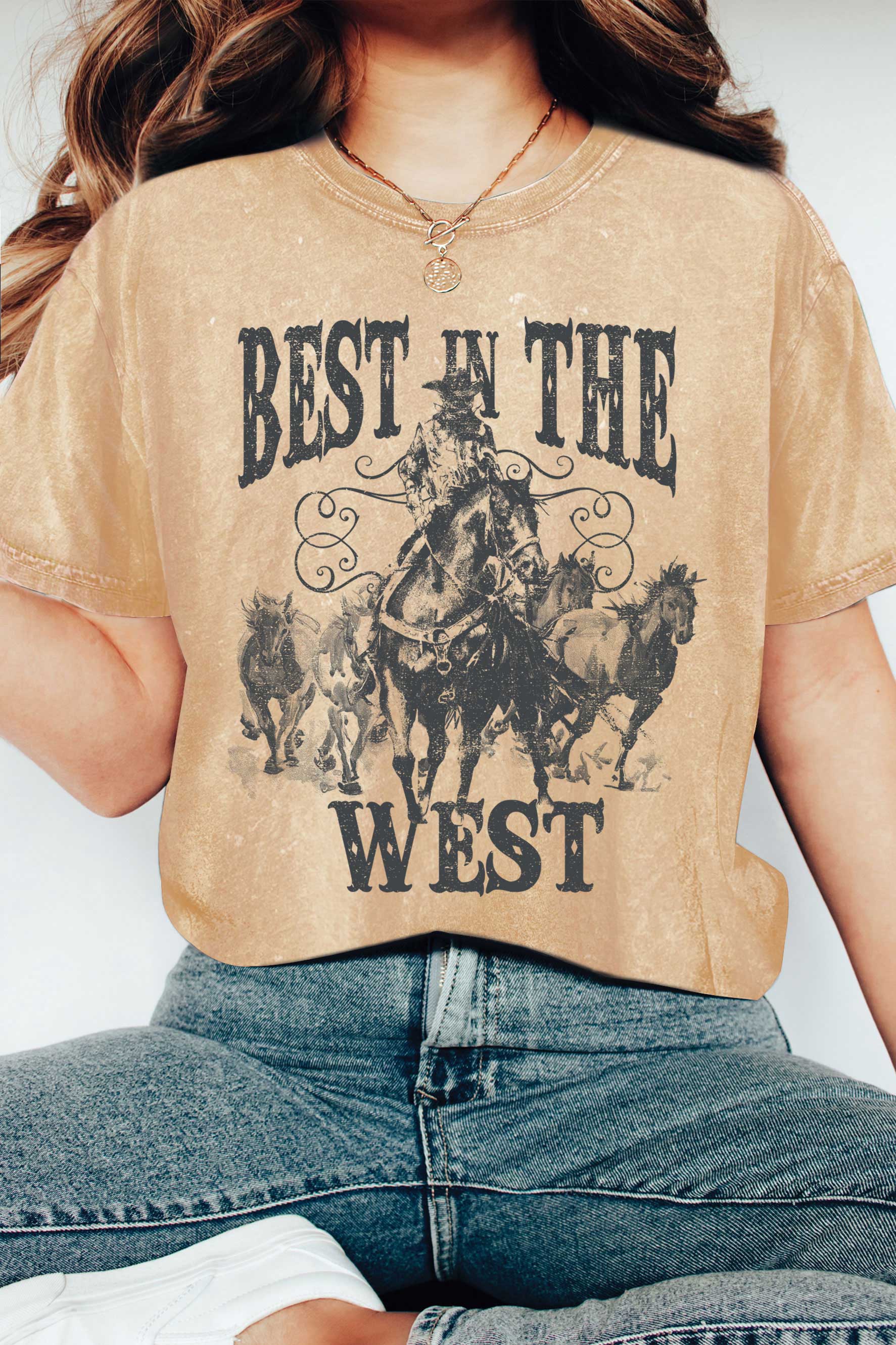 Best in the West Cowboy Mineral Graphic Tshirts