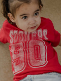 Children's Ou Sooners Player Red Tee