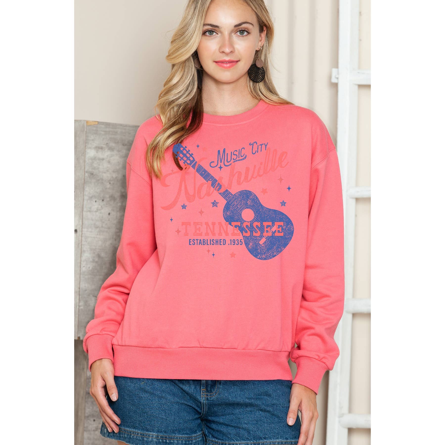 Nashville Tennessee Crewneck Sweatshirt