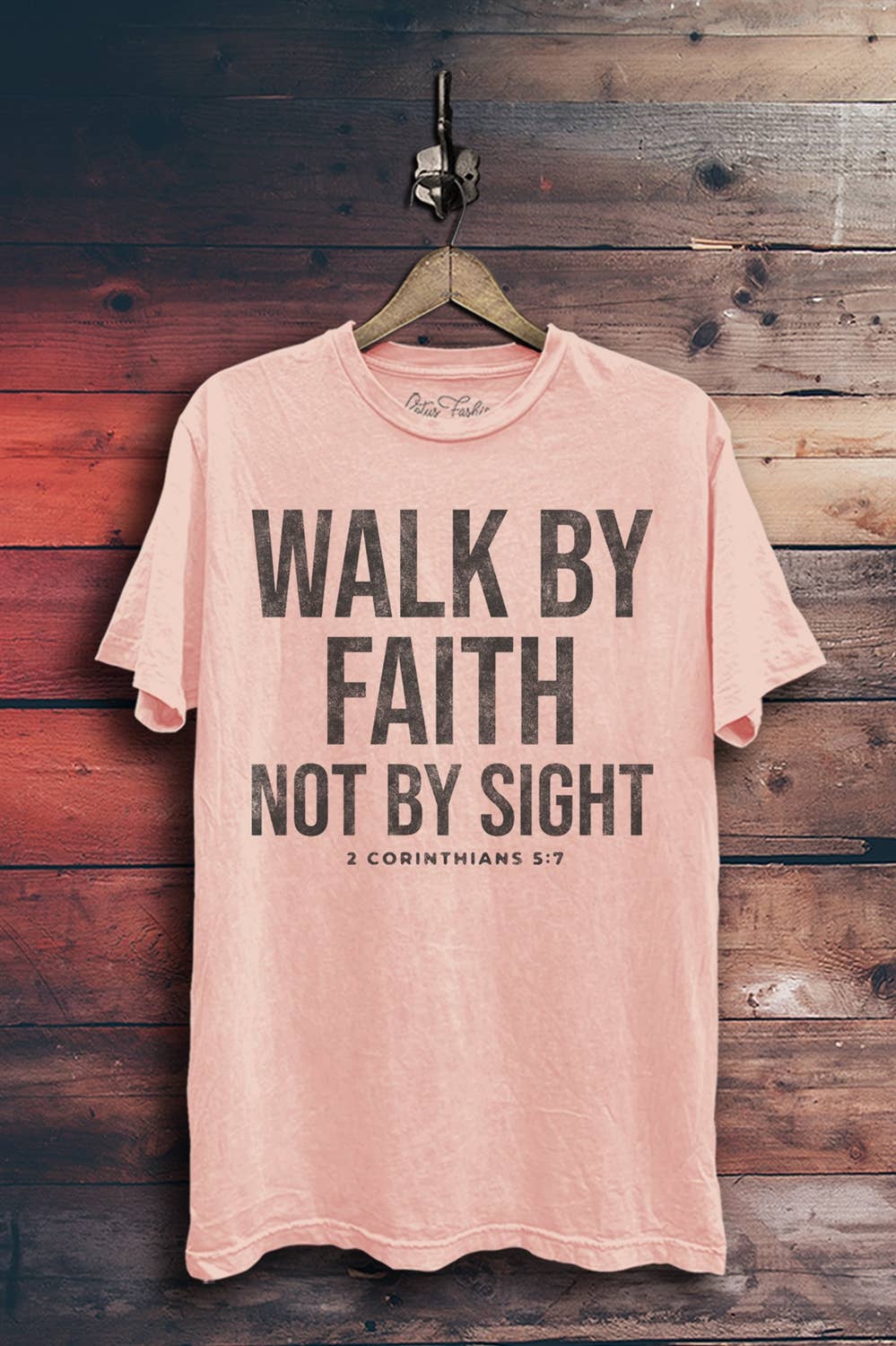Walk By Faith Graphic Top
