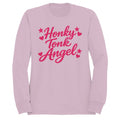 Honky Country Angel Women's Sweatshirt Light Pink