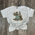 Beautiful Crazy On Ash Gray Tee