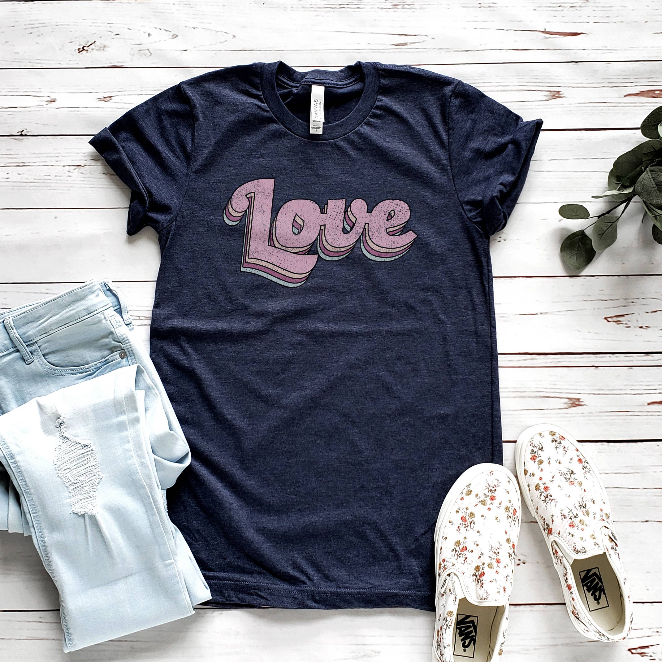 Love Script Tee | Valentine's Day | Sizes XS-2XL