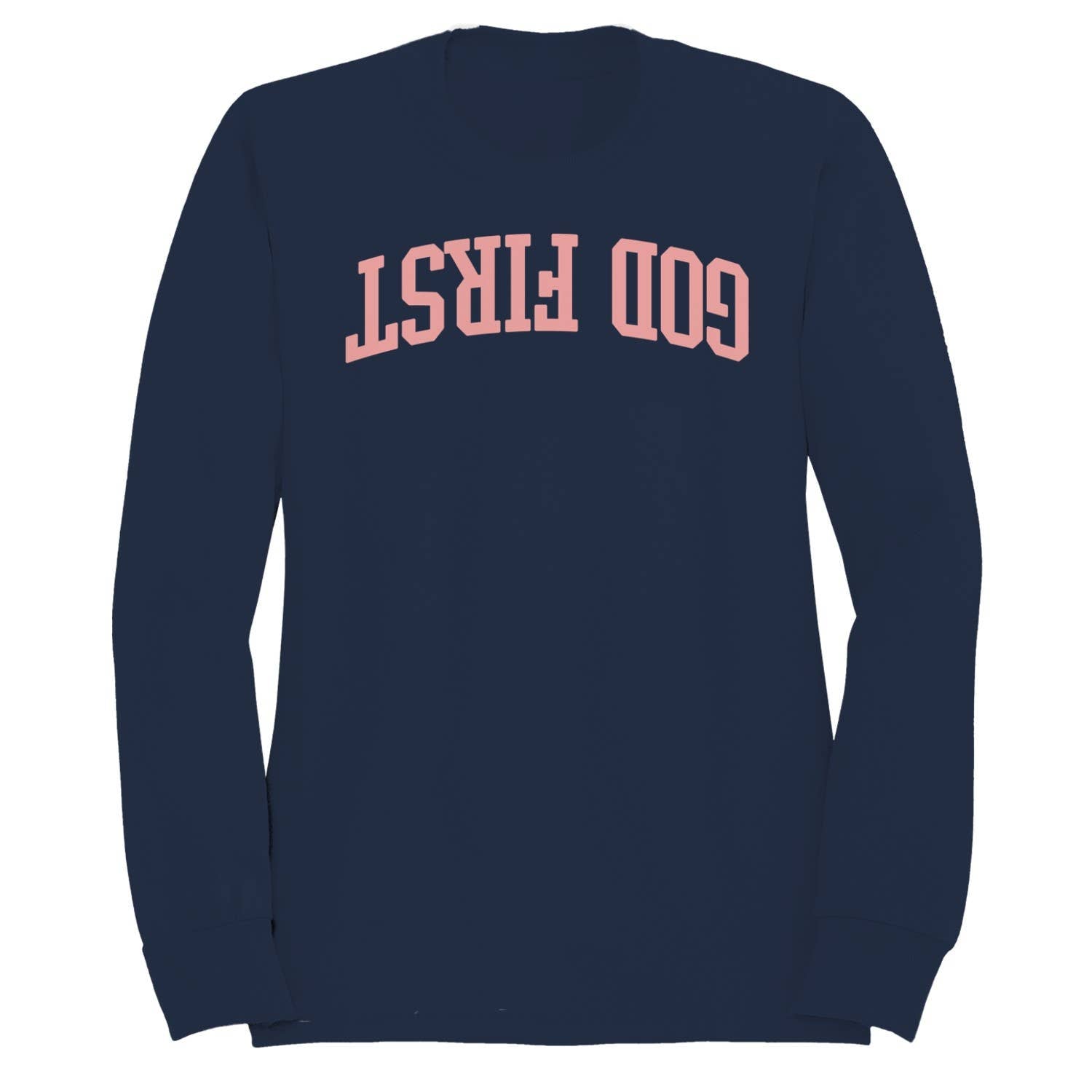 God First Inspirational Faith Men's Sweatshirt