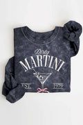 Ribbon Dirty Martini Mineral Graphic Brushed Sweatshirts