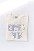 River Bum Mineral Washed Graphic Top