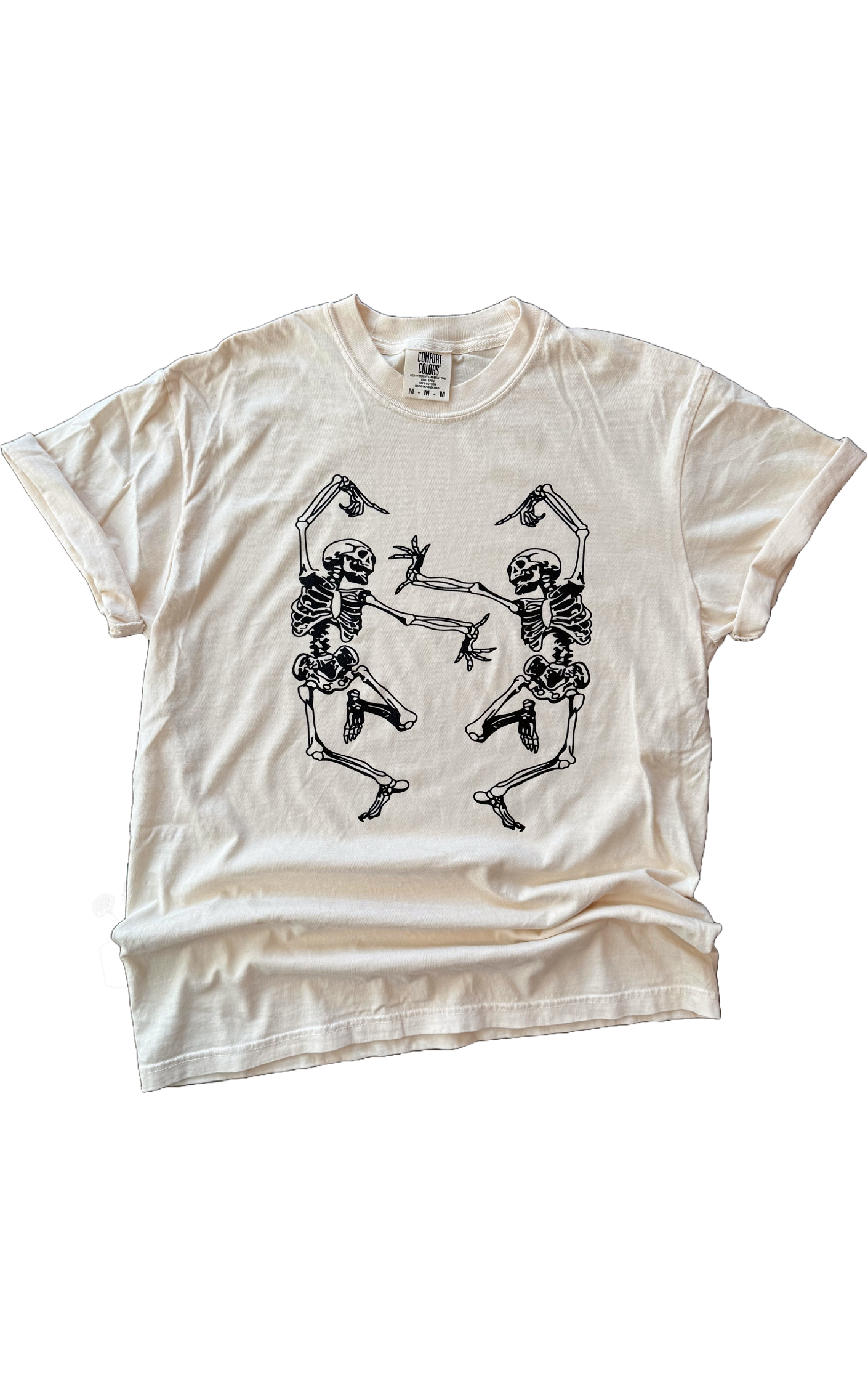 Skeleton Dance Battle Halloween Tee (Whiteout Edition)