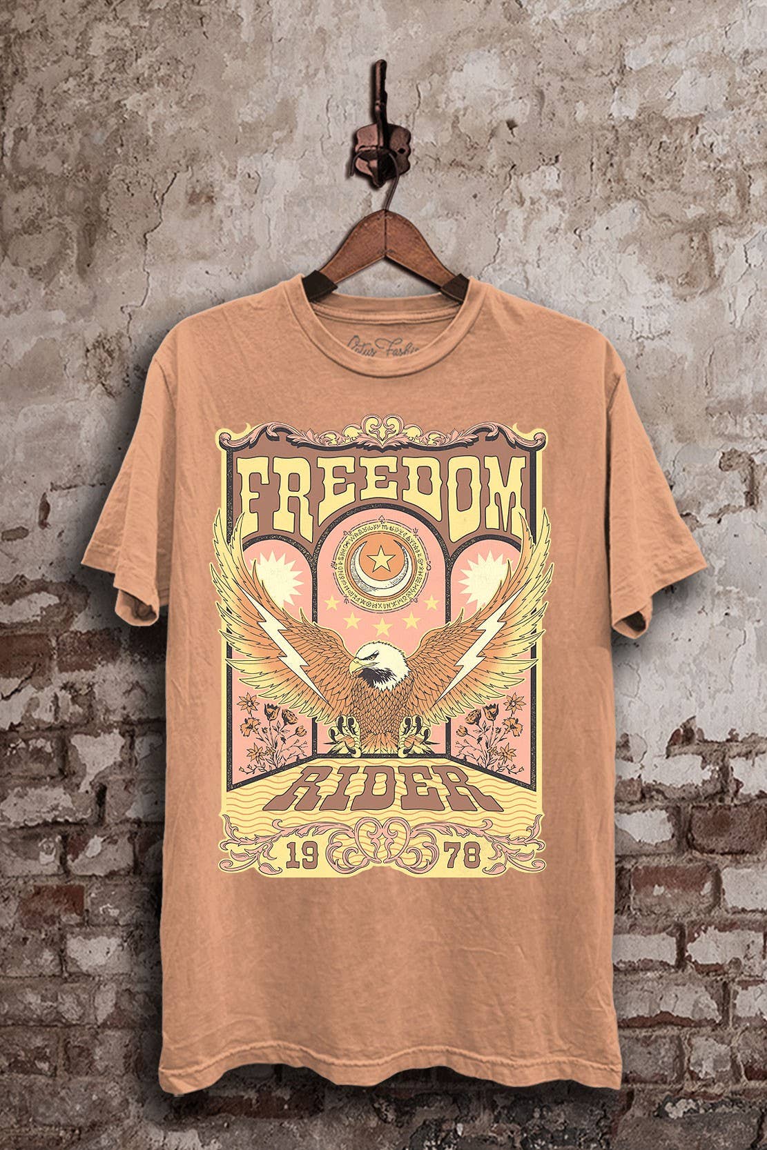 Freedom Rider Eagle Graphic Top