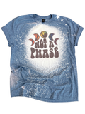 Not A Phase Moon Phases Bleached Pride Tee