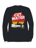 Retro Jet Ski Adventure Graphic Men's Sweatshirt