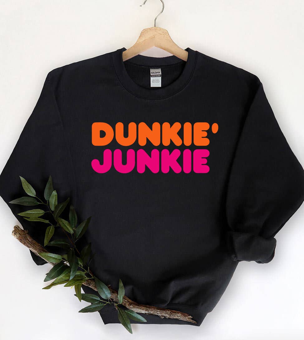 Dunkie Junkie -  Funny Sweatshirt