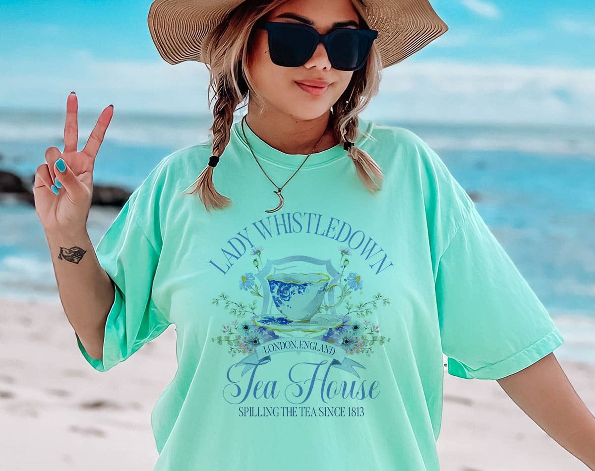 Lady Whistledown Tea House - Bridgerton Inspired Cc Shirt