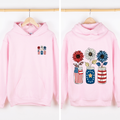 American Jars, USA, Us Flag 4th of July Patriotic Sweatshirt