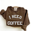 I Need Coffee Sweatshirt, Mom Life Sweatshirt