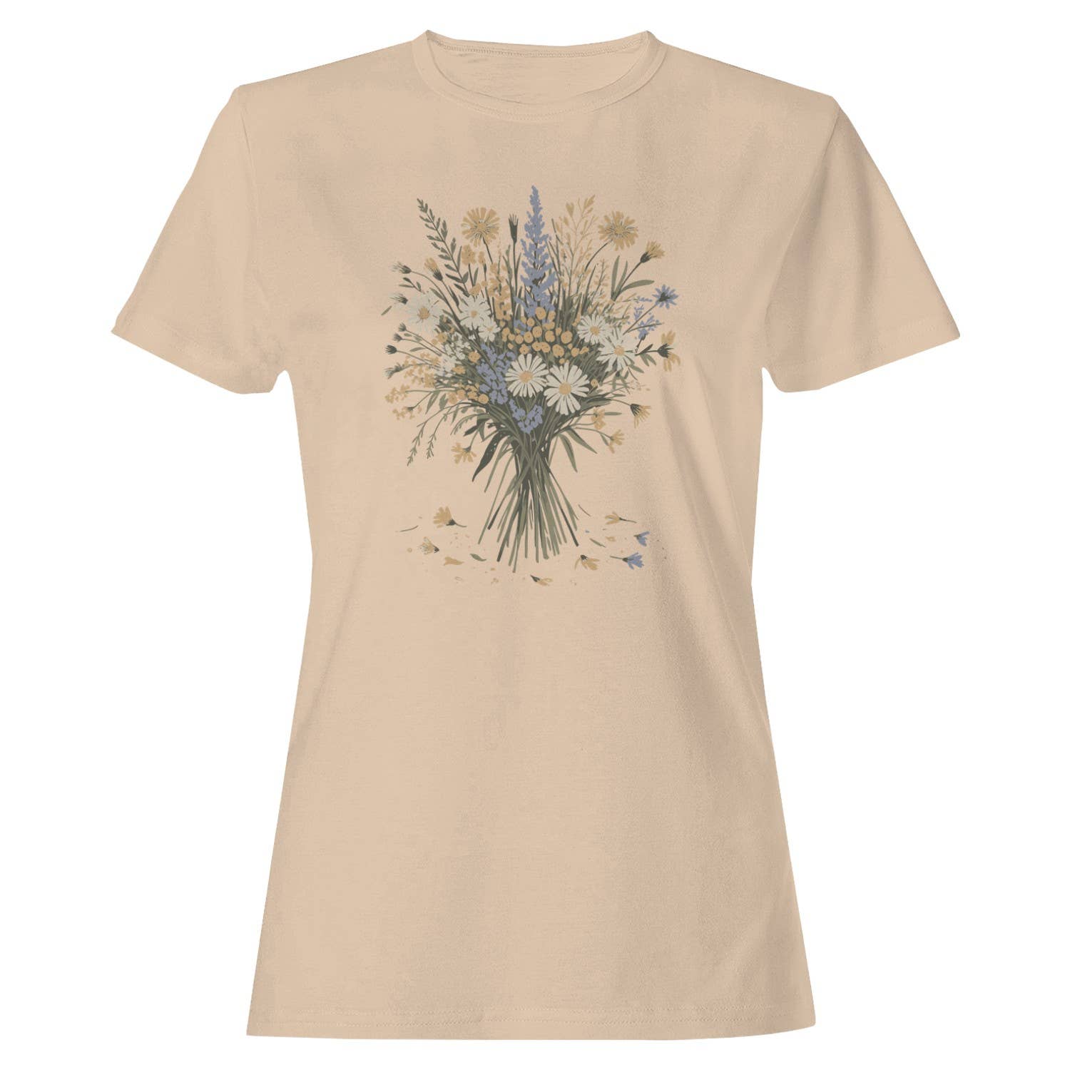 Vintage Wildflower Bouquet Women's T-Shirt