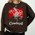 Cowboy Killer, Skeleton, Horse, Cowgirl, Western, Sweatshirt