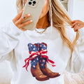July 4th Graphic Sweatshirt | Western Patriotic Apparel