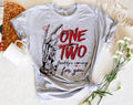 One Two Freddy's Coming For You - Halloween Horror T-Shirt