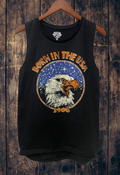 Born in the USA Vintage Slub Muscle Top