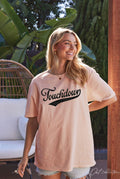Touchdown Oversized Graphic Top